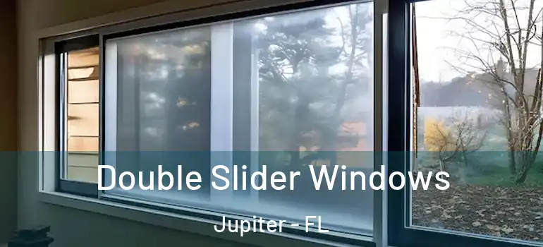  Double Slider Windows Jupiter - FL