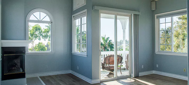 Tempered Glass Sliding Door inJupiter, FL