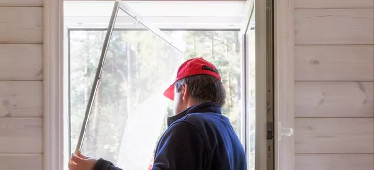 Expandable Window Screen Installation in Jupiter, FL