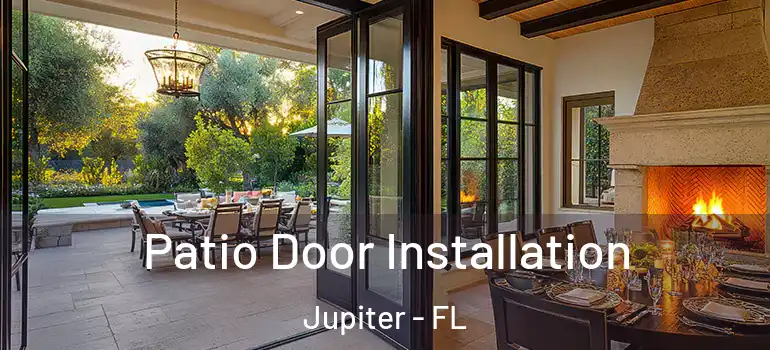  Patio Door Installation Jupiter - FL